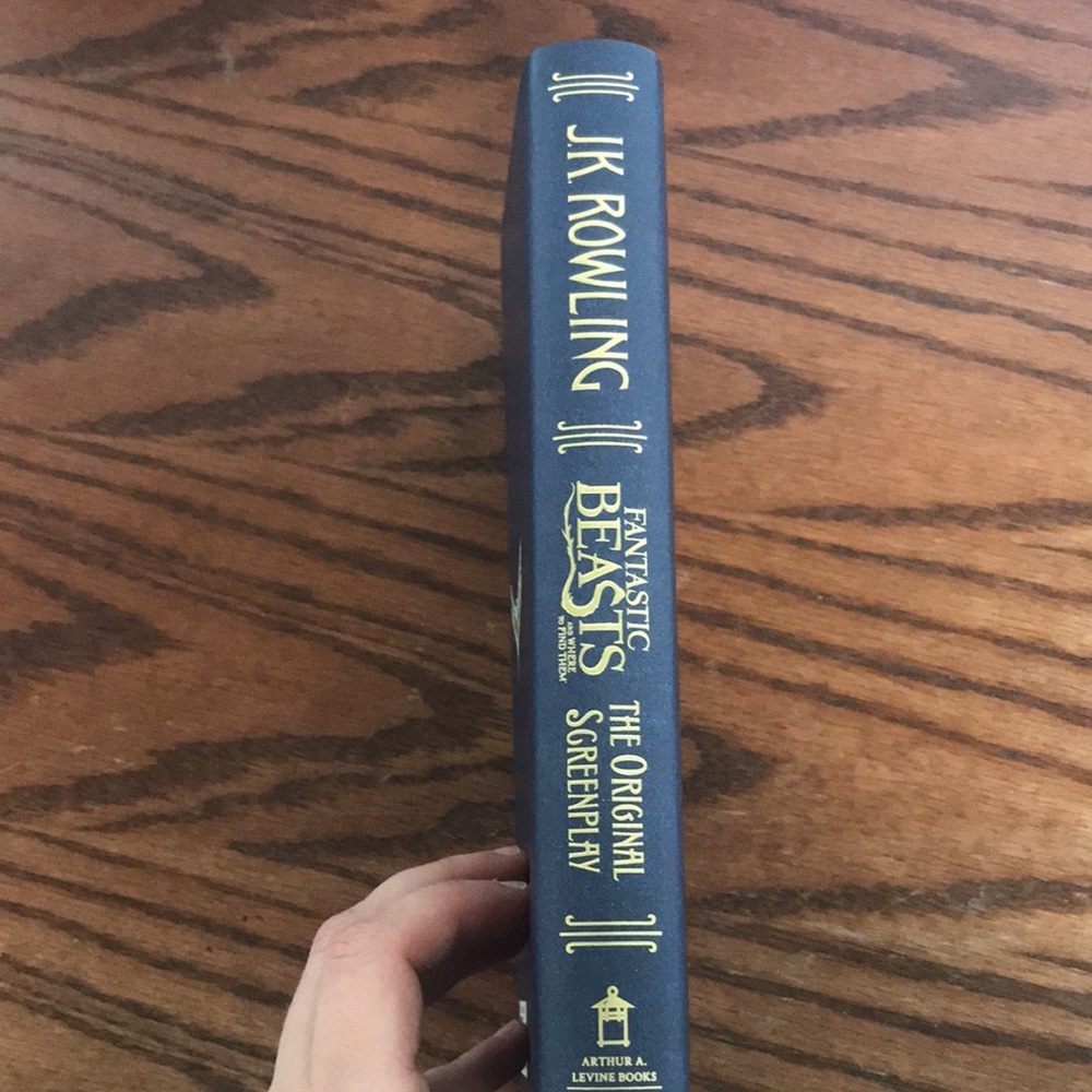 Fantastic beasts the original screenplay, hardcover, like new - Picture 3 of 8